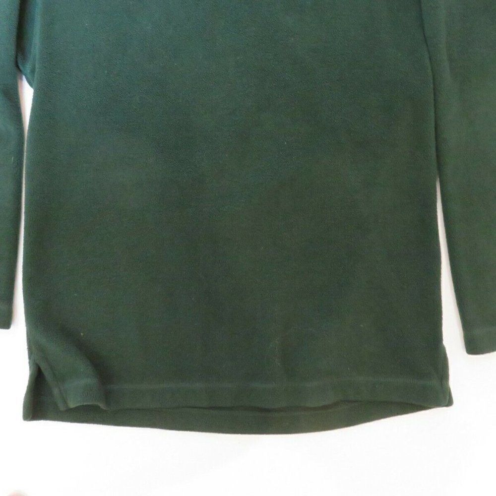Nautica Sweater Adult Medium Green Pullover Button-Up NauTech Fleece Men's - Picture 7 of 10